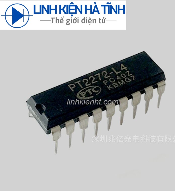 IC nhận RF PT2272-L4 Pt2272 dip-18